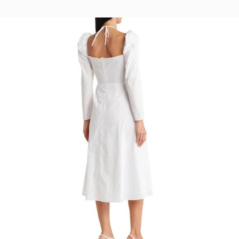 ASTR THE LABEL ~‎ REVOLVE ~ Cinch Halter Neck Tie Midi Dress Size XS - Picture 2 of 5